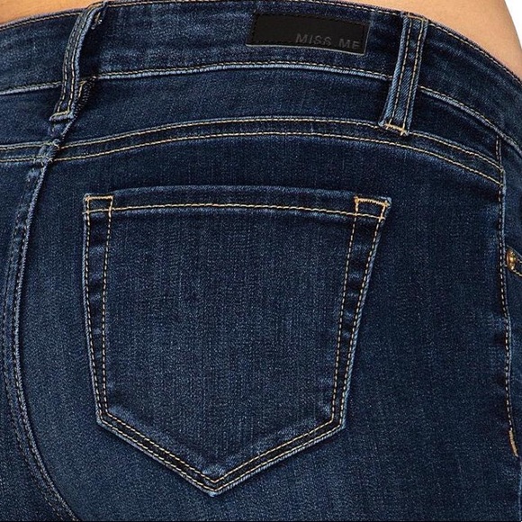 Miss Me Skinny Jean Mid-Rise Dark Wash - Picture 2 of 8